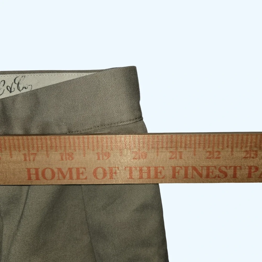 NEW Polo Ralph Lauren Mens Classic Pleated Fit Chino Pants Hudson Tan 40x30